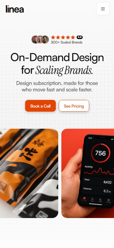 Linea Design Subscription 手机首屏