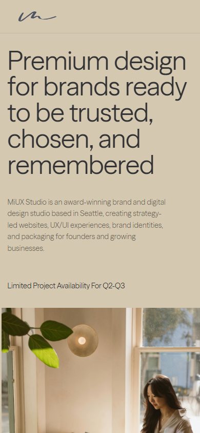 MIUX Creative Studio 手机首屏